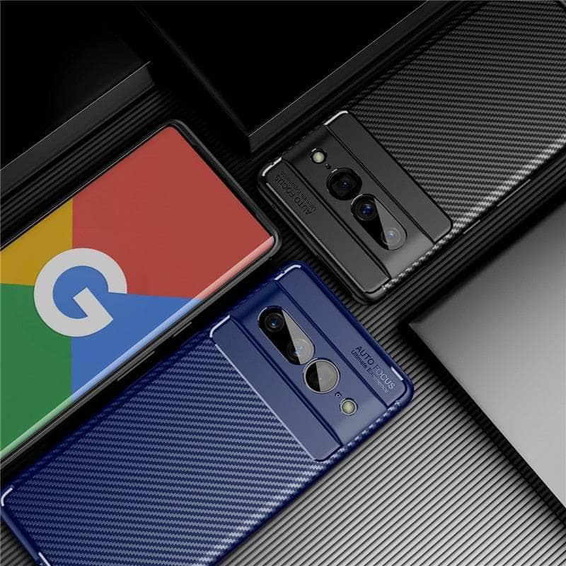 Carbon Fiber Google Pixel 8 Pro Shockproof Case