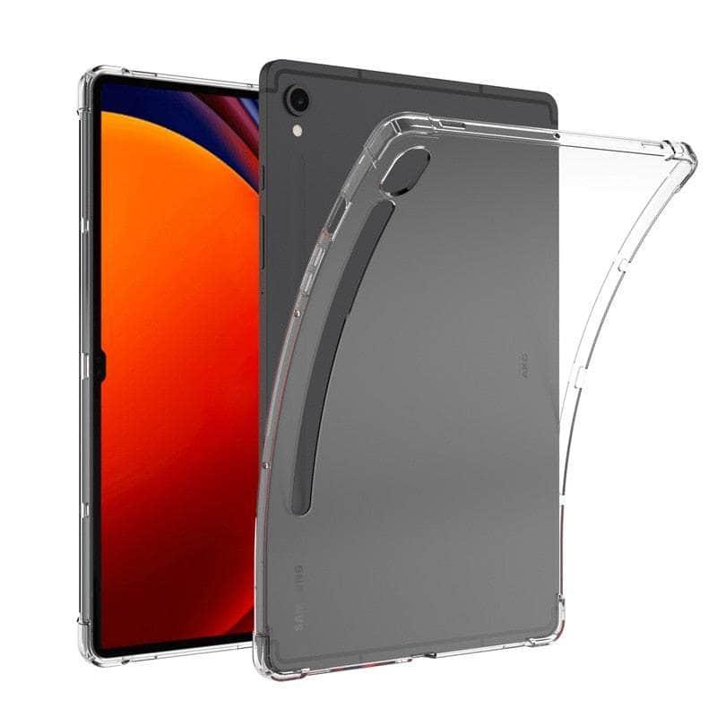 Casebuddy Clear Galaxy Tab S9 Plus 2023 TPU Silicone Back Cover