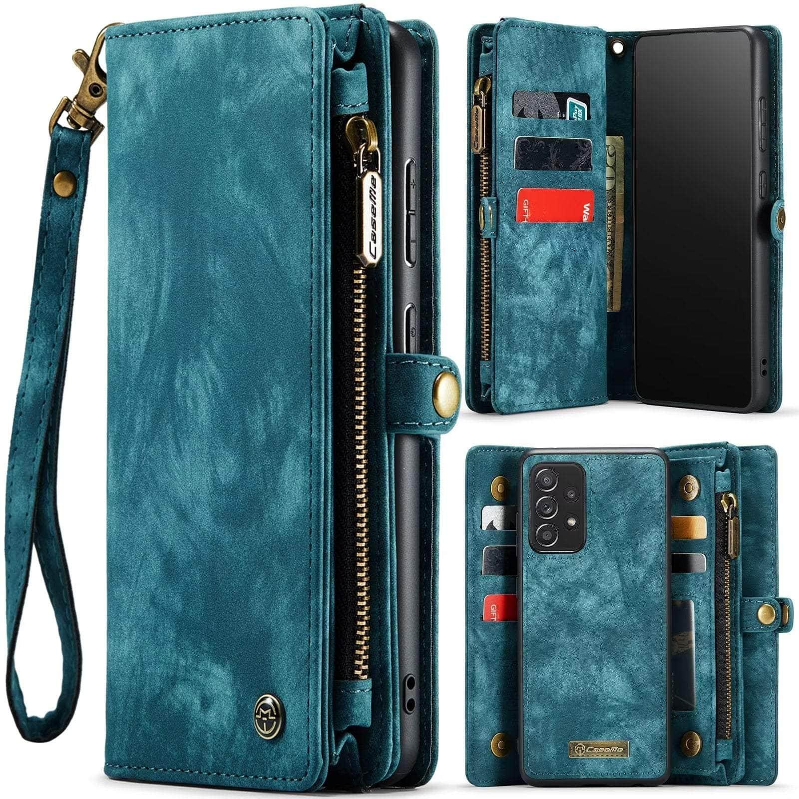 Casebuddy blue / Samsung A34 Detachable Galaxy A34 Wallet Case