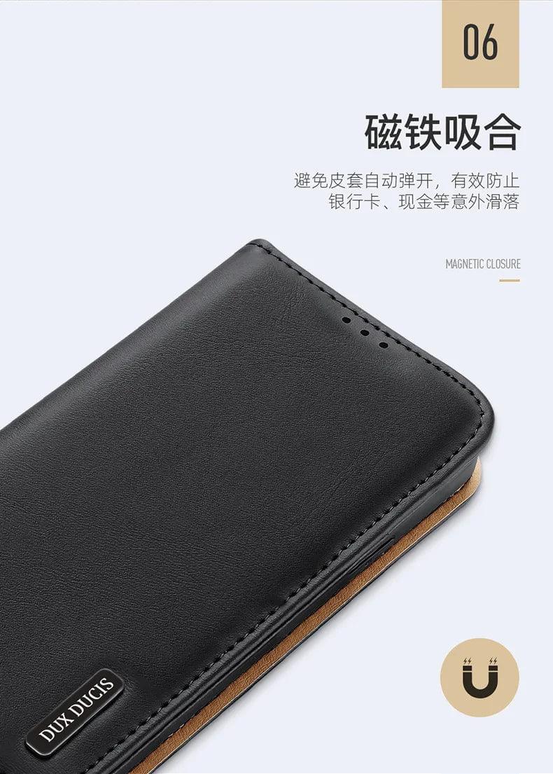 Casebuddy DuxDucis Galaxy S24 Ultra Real Leather Wallet
