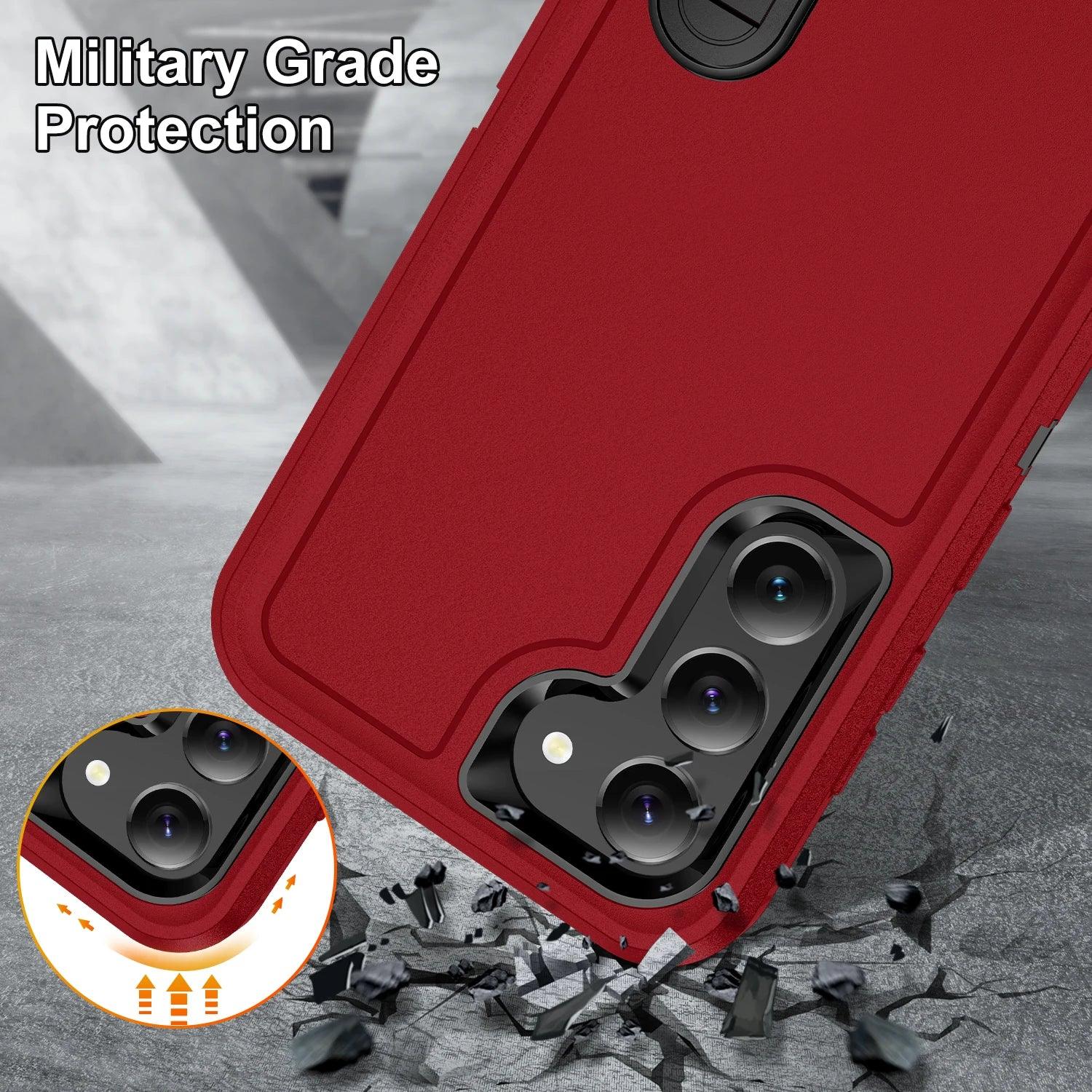 Casebuddy Galaxy S24 Ultra Anti-Dust Kickstand Rugged Case
