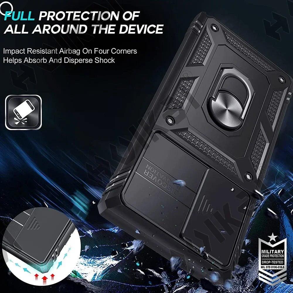 Casebuddy Galaxy S24 Ultra Heavy Duty Ring Kickstand Cover