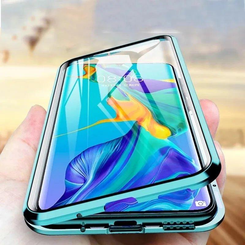 Casebuddy Galaxy S24 Ultra Magnetic Adsorption Glass Metal Case