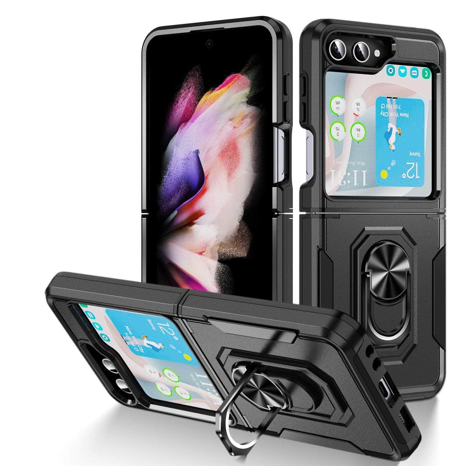 Casebuddy Black / For Samsung Z Flip 5 Galaxy Z Flip 5 Armor Case