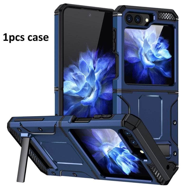 Casebuddy Dark blue / For Z Flip5 Galaxy Z Flip 5 Drop Resistance Armor Cover