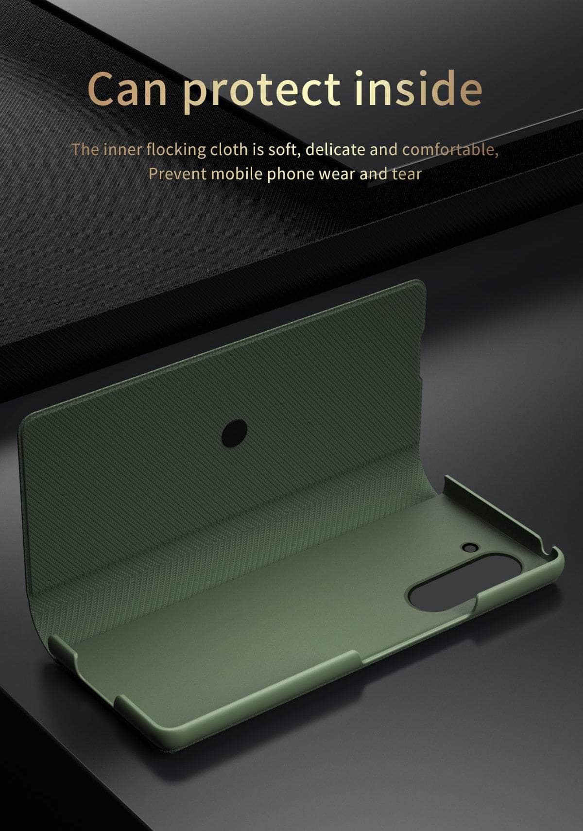 Casebuddy Galaxy Z Fold 4 Matte Carbon Fiber Folding Cover