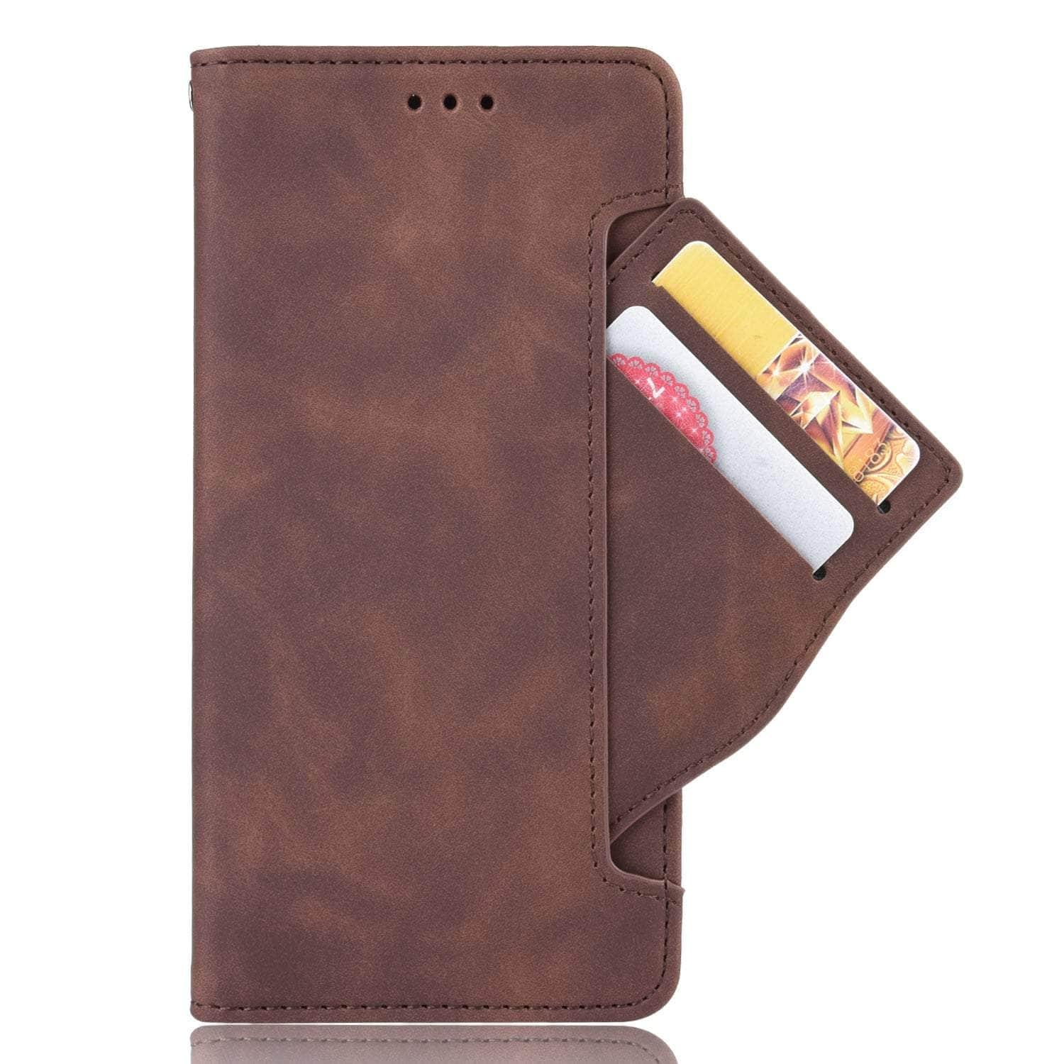 Casebuddy Auburn / For Pixel 8 Pro Google Pixel 8 Pro Vegan Leather Card Wallet