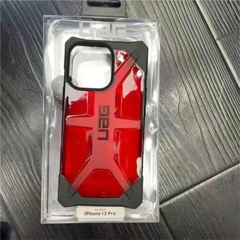 Casebuddy Red / For iPhone 15 Pro iPhone 15 Pro UAG Plasma Tough Rugged Case