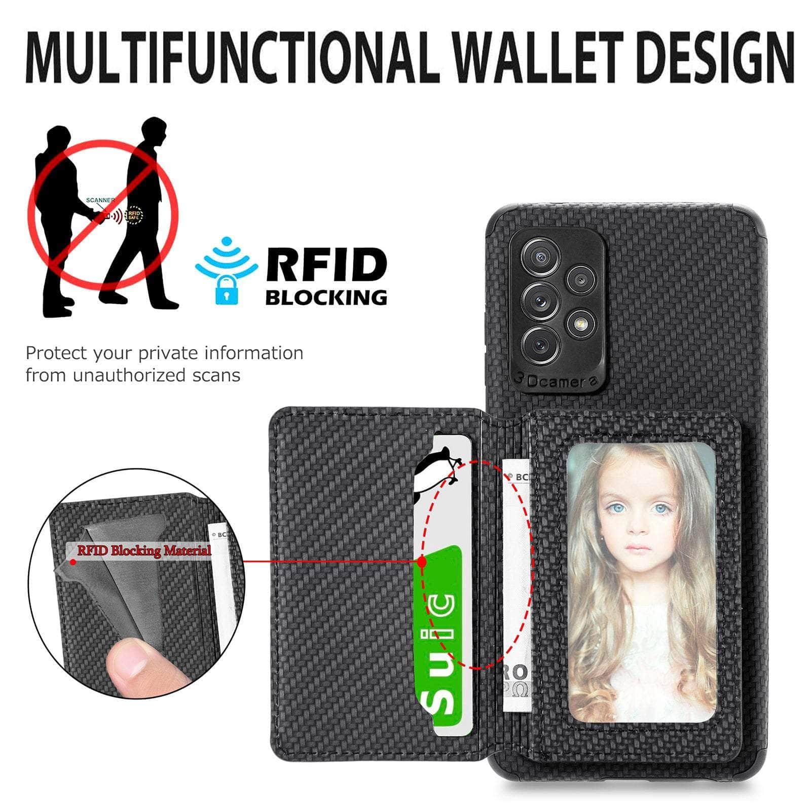 Casebuddy Magnetic Wallet Galaxy A34 Card Holder Cover
