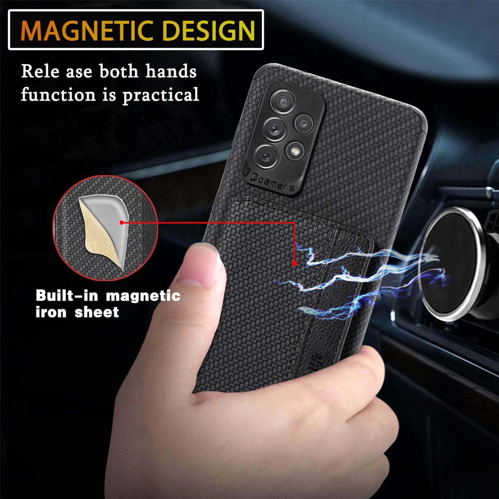 Casebuddy Magnetic Wallet Galaxy A34 Card Holder Cover