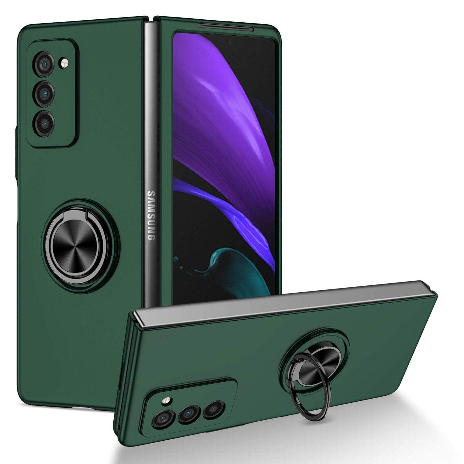 Casebuddy Green / for Samsung Z Fold 5 Non-Slip Kickstand Galaxy Z Fold 5 Cover