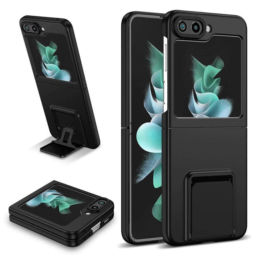 Casebuddy Black / For Galaxy Z Flip 5 Rugged Ultra-Thin Foldable Galaxy Z Flip 5 Cover
