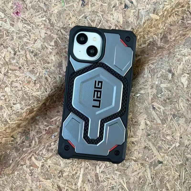 Casebuddy Gray / For iPhone 15 Plus UAG Monarch Pro Kevlar iPhone 15 Plus MagSafe Case