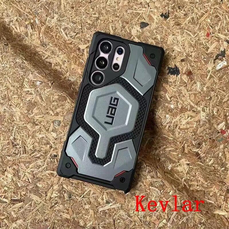 Casebuddy Gray / For Galaxy S23 UAG Monarch Pro Kevlar S23 Magnetic Case