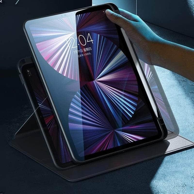 360 Rotating iPad Pro 12.9 2022 Case with Pencil Holder