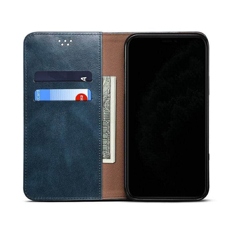 Casebuddy Galaxy S23 Leather Texture Magnet Book Cover