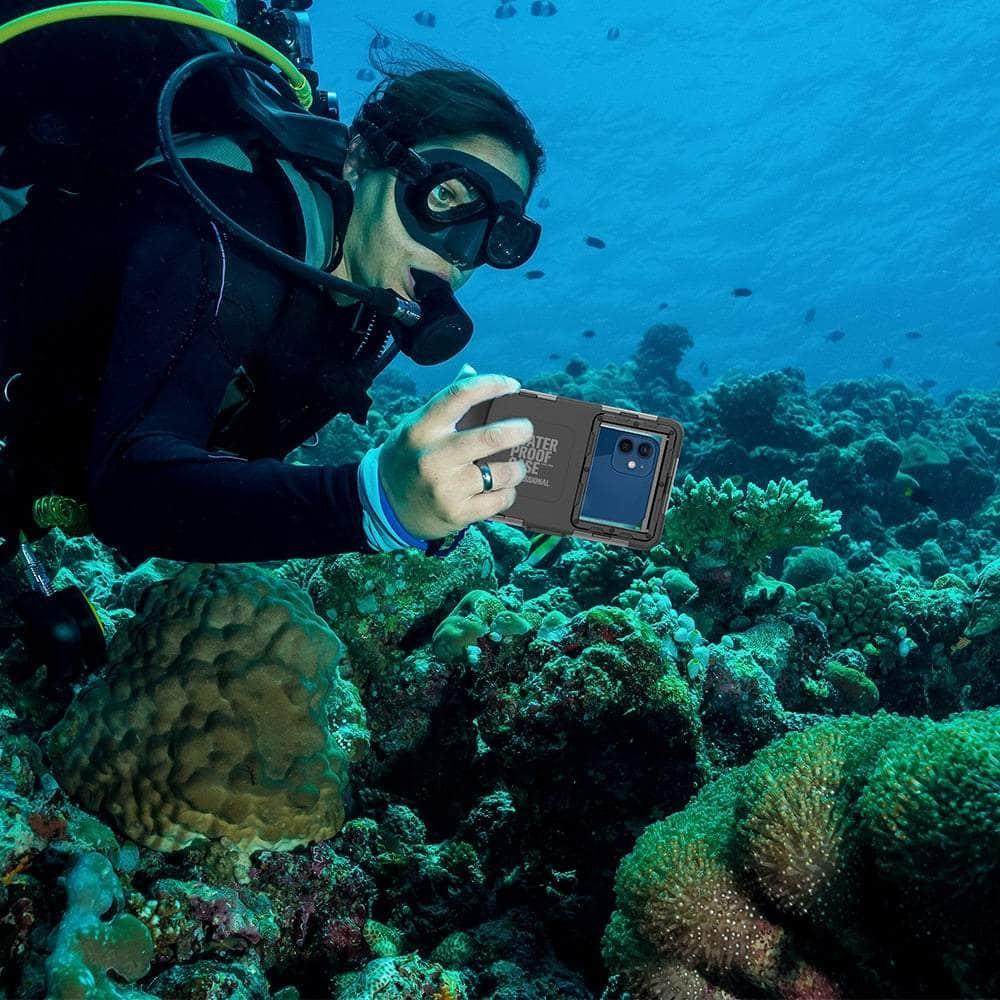 Casebuddy iPhone 14 Plus Professional Diving Waterproof Case