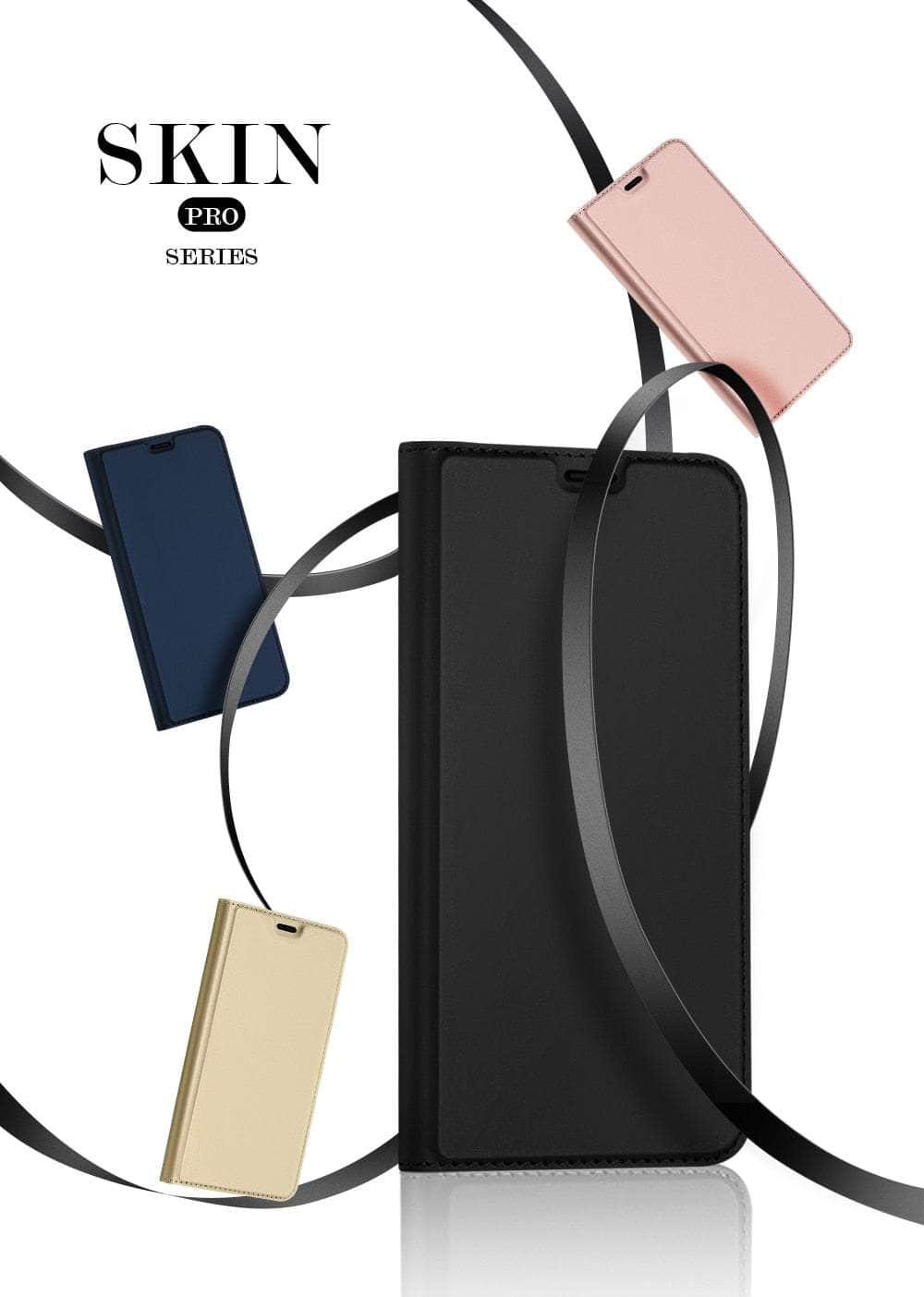 Casebuddy Luxury Magnetic iPhone 14 Plus Leather Flip Wallet