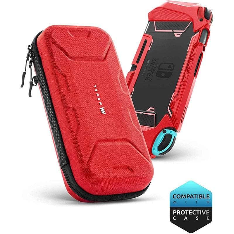 Casebuddy Red Mumba Switch Carrying Case