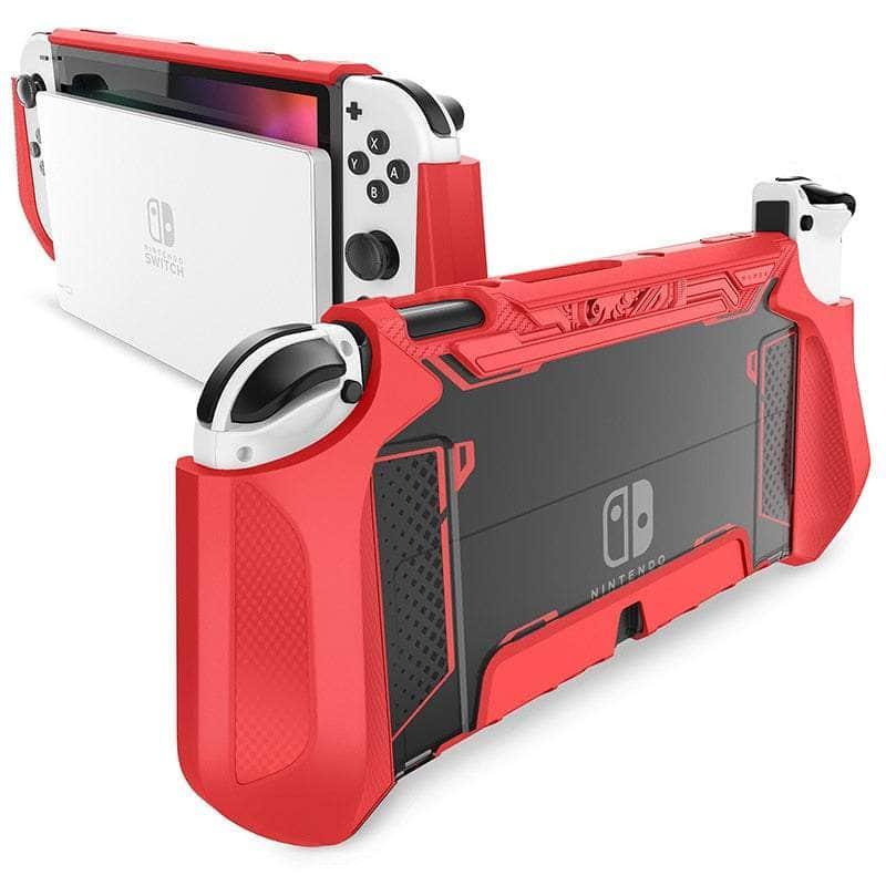 Casebuddy Red Nintendo Switch OLED 2021 MUMBA Blade Case