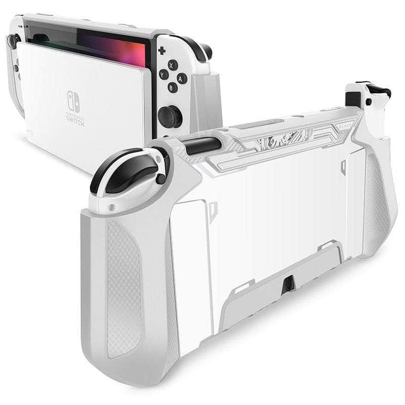 Casebuddy Gray Nintendo Switch OLED 2021 MUMBA Blade Case