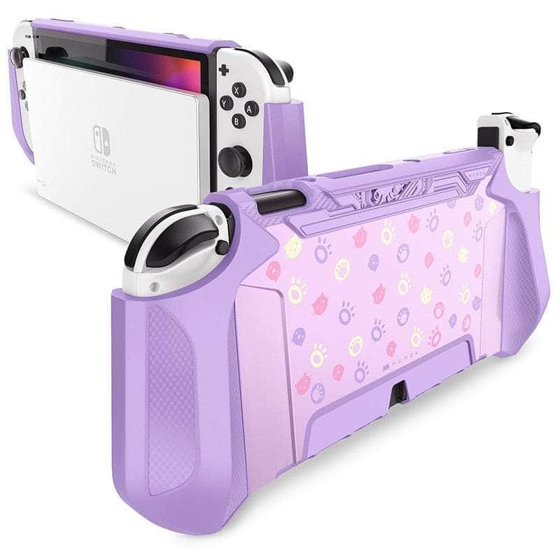 Casebuddy BB Purple Nintendo Switch OLED 2021 MUMBA Blade Case