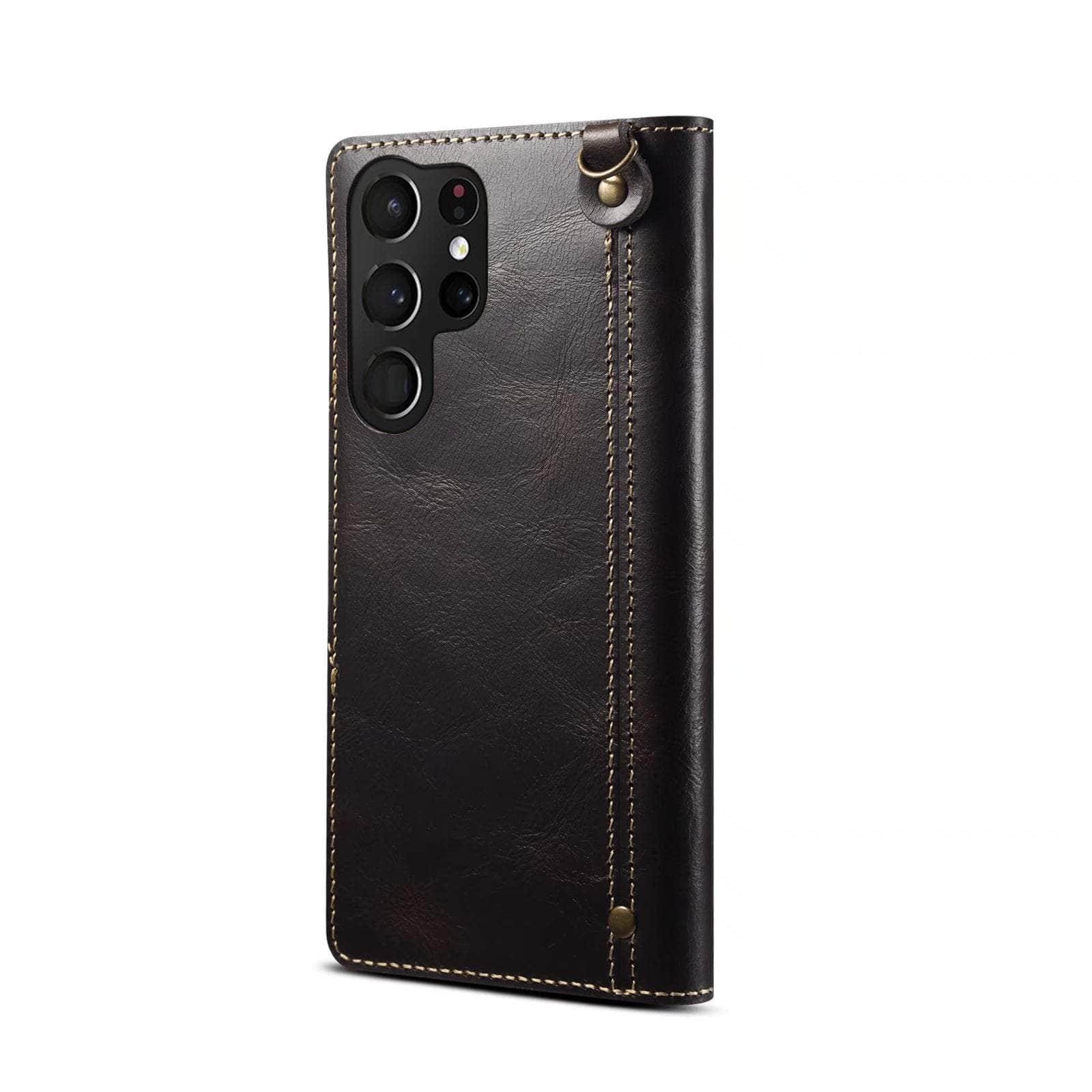 Casebuddy Real Cowhide Leather Galaxy S23 Case