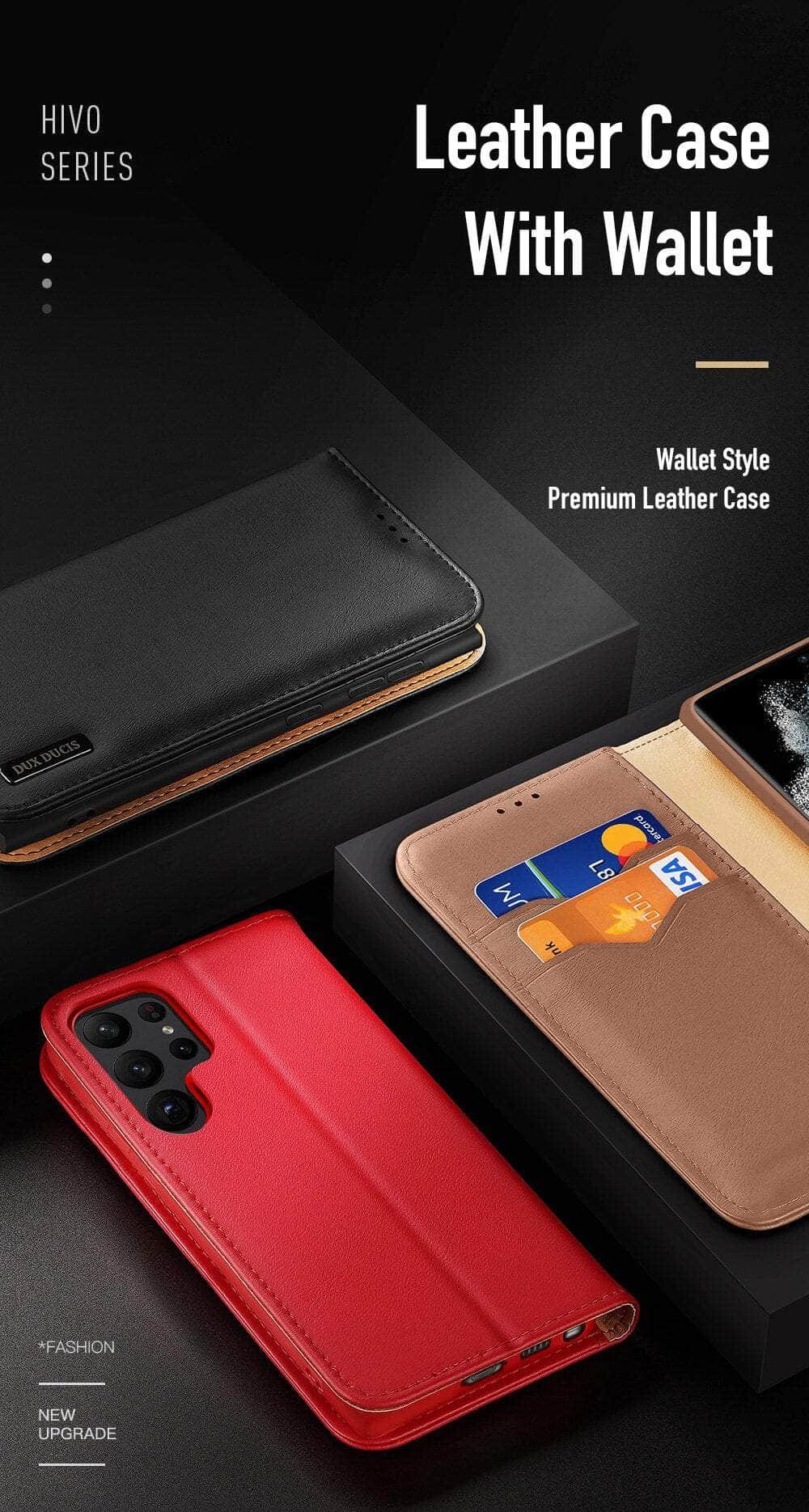 Casebuddy Real Genuine Galaxy S23 Leather Cases