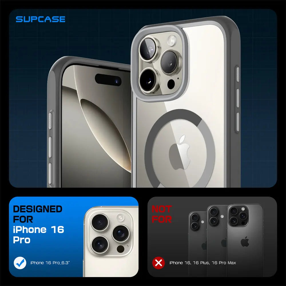 iPhone 16 Pro SUPCASE UB Mag Series Slim Shockproof MagSafe Case