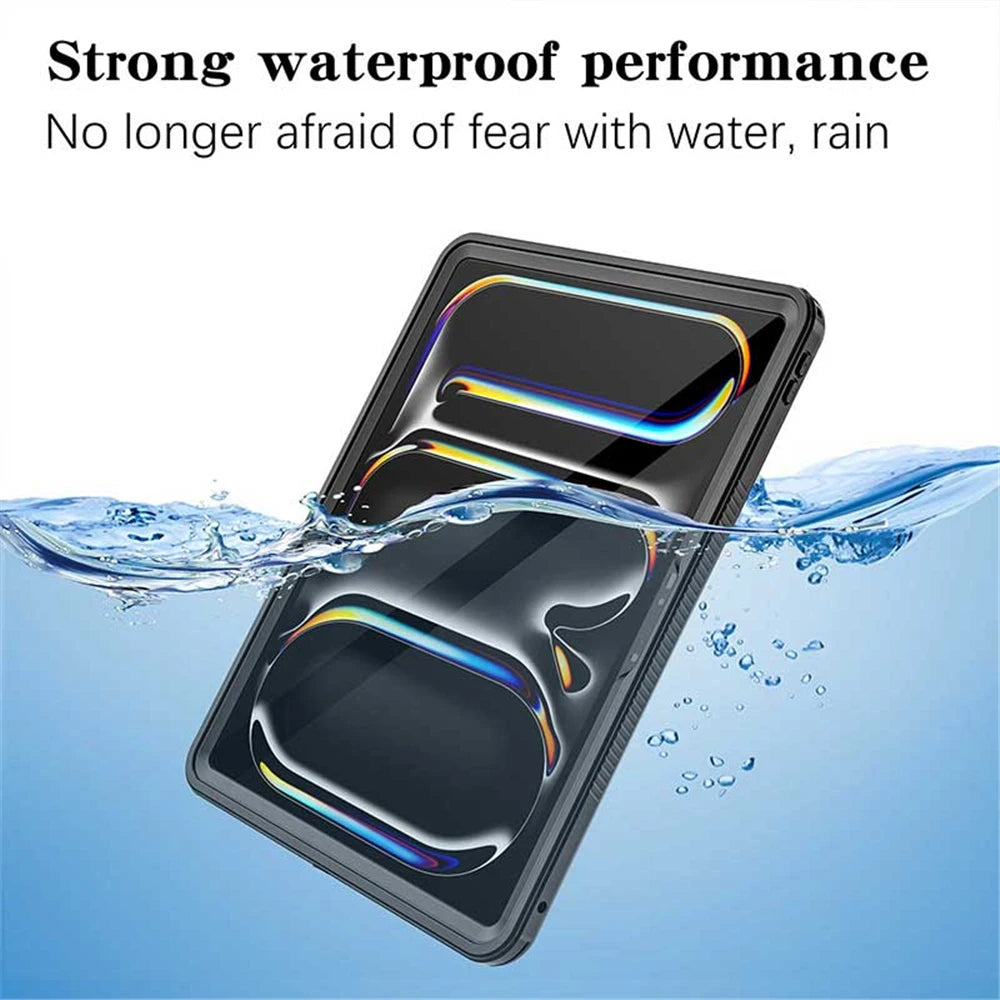 iPad Pro 13 2024 IP68 Waterproof Diving Case