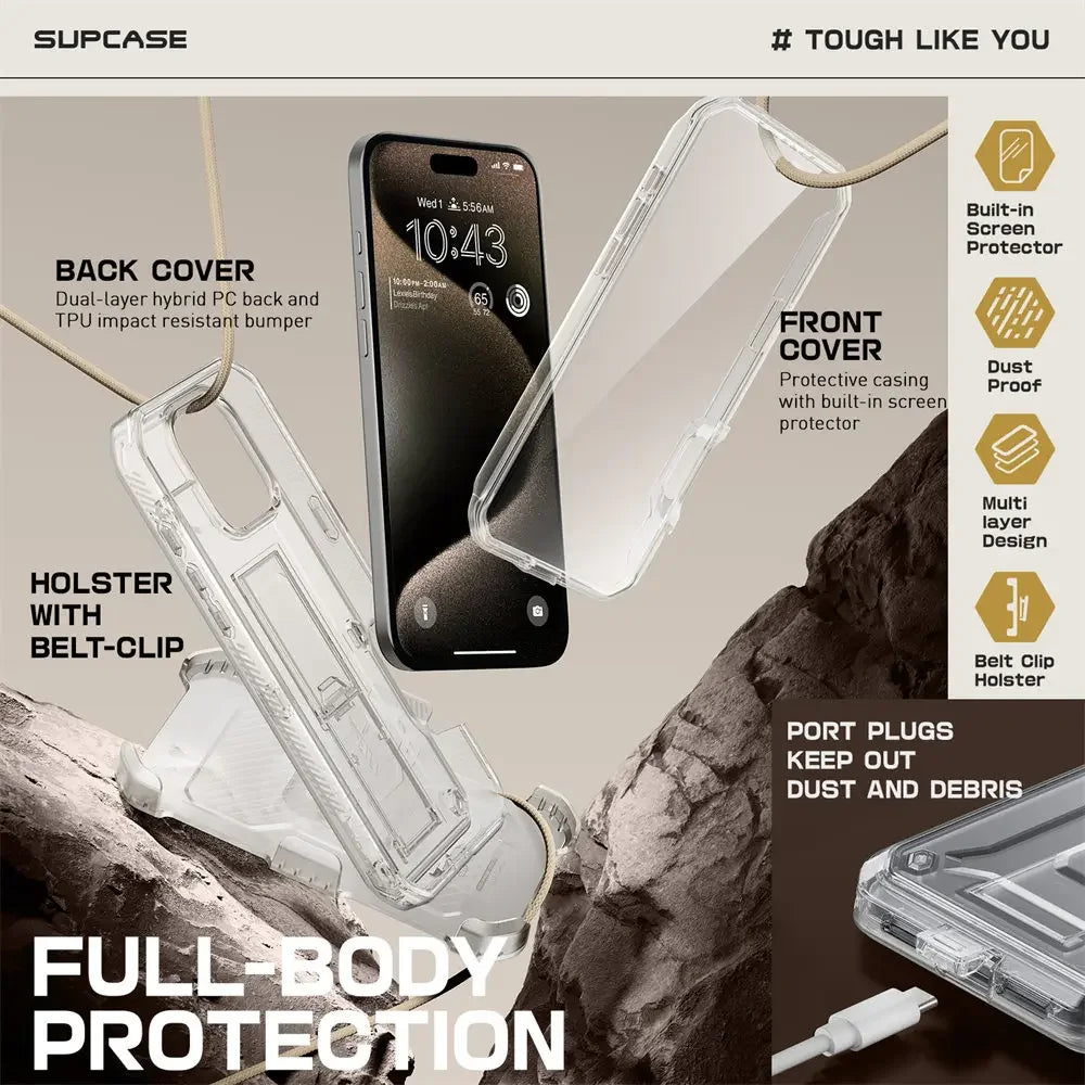 iPhone 16 Pro SUPCASE UB Pro Full-Body Rugged Case