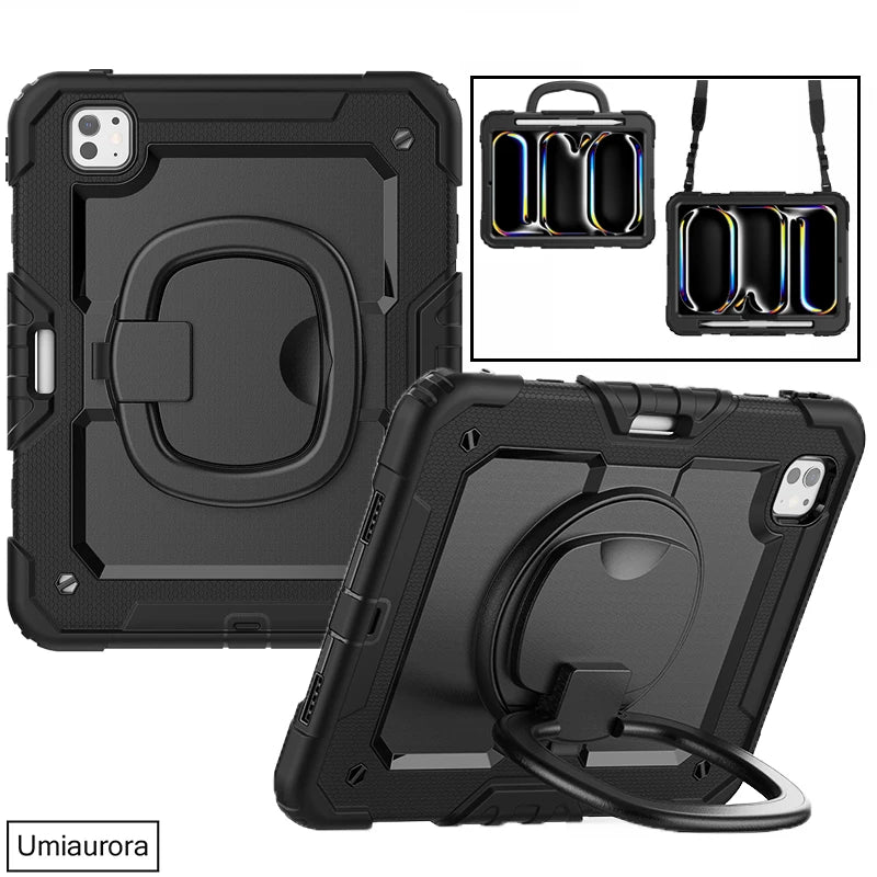 Kids iPad Air 5 Heavy Duty Rugged Shockproof Stand Case