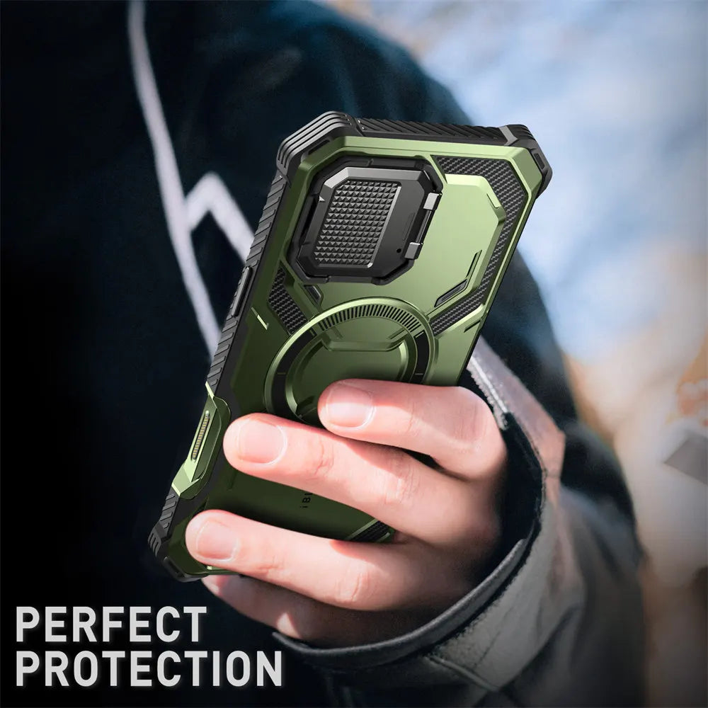 I-BLASON iPhone 16 Pro Armorbox Full-Body Rugged Holster Bumper