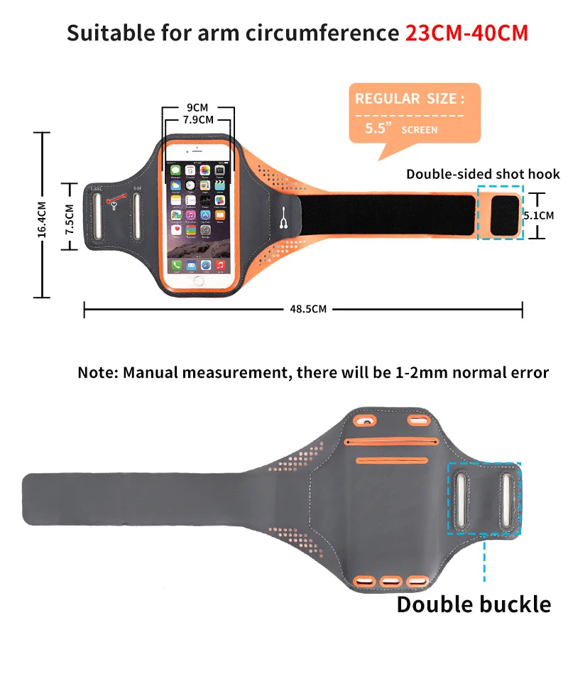 iPhone 15 Outdoor Sports Running Arm Band Case