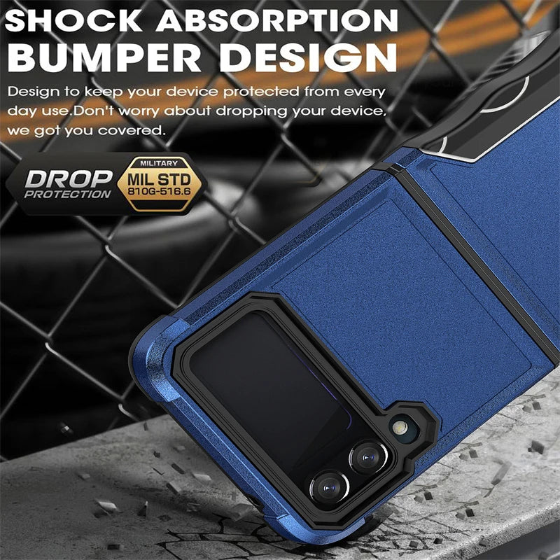 Military Armor Shockproof Galaxy Z Flip 6 Cover