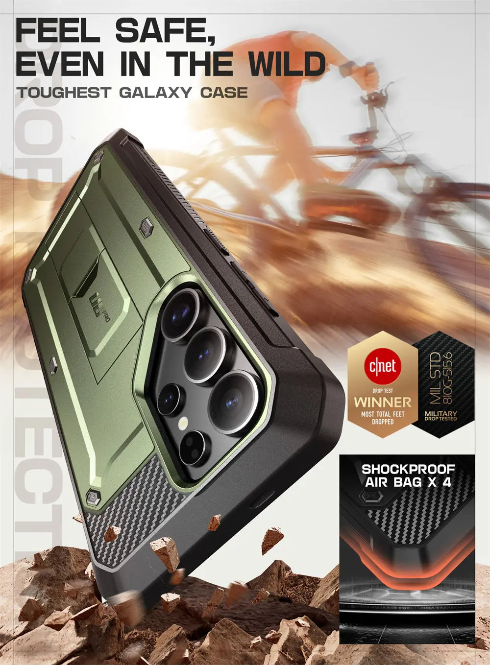 SUPCASE Galaxy S25 Ultra UB Pro Military-Grade Protection Case