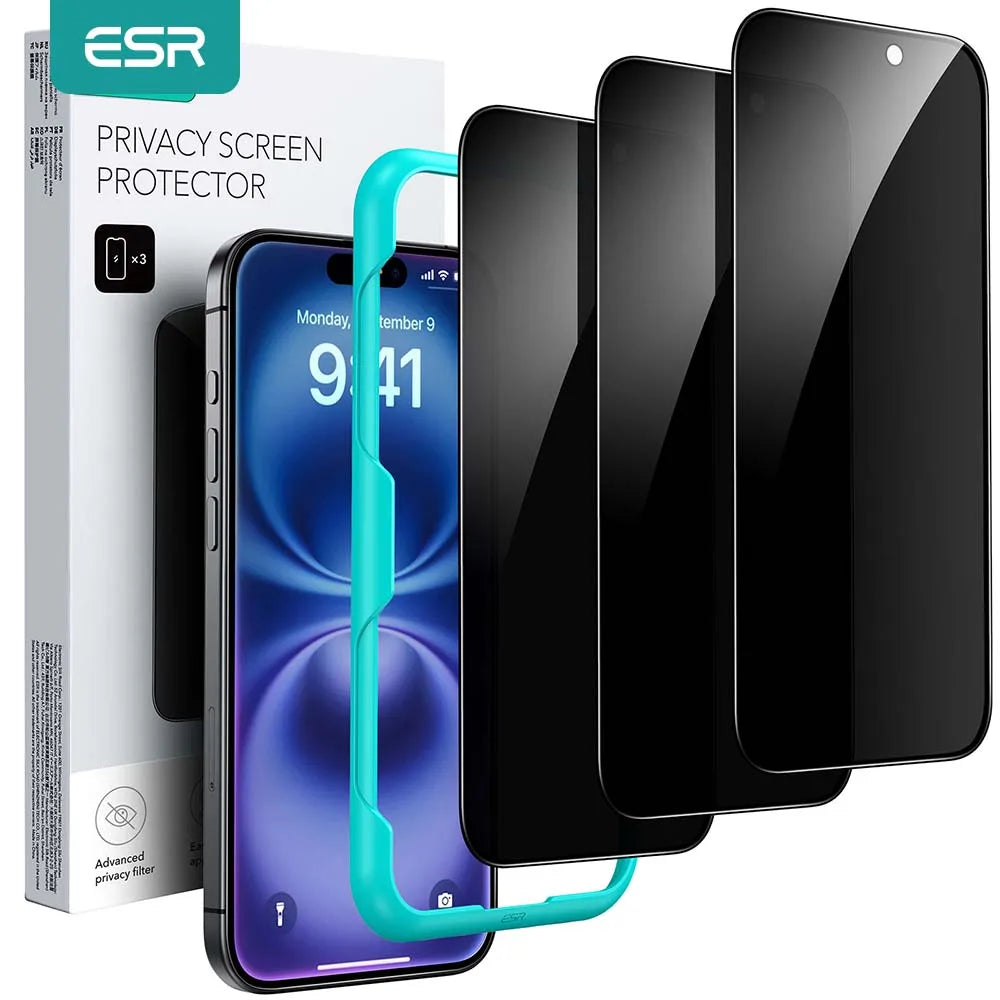 ESR iPhone 16 Plus HD Screen Protector Tempered Glass