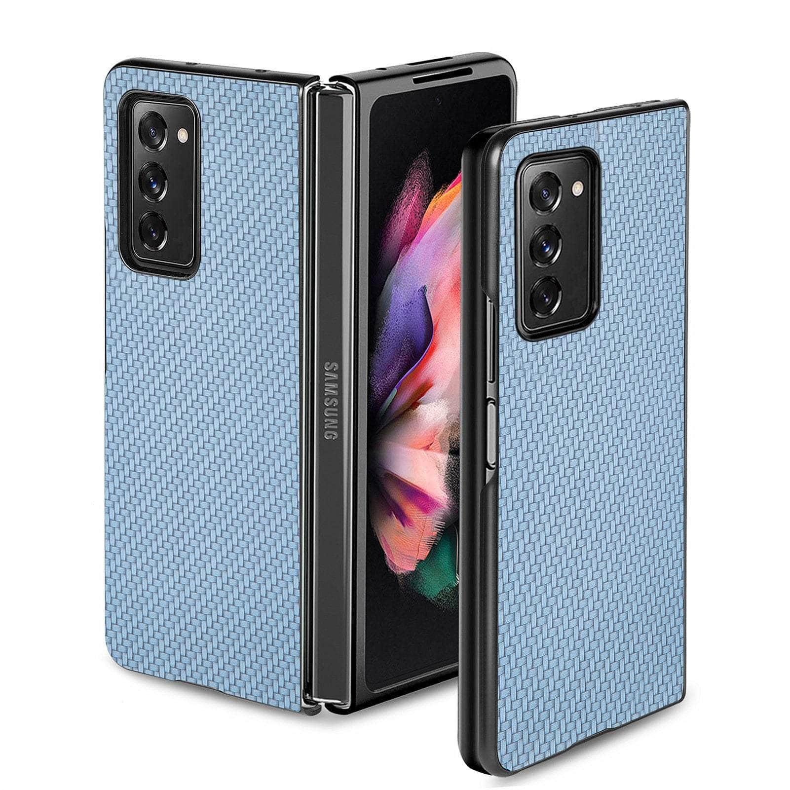 Anti-Slip Carbon Galaxy Z Fold 3 Cover