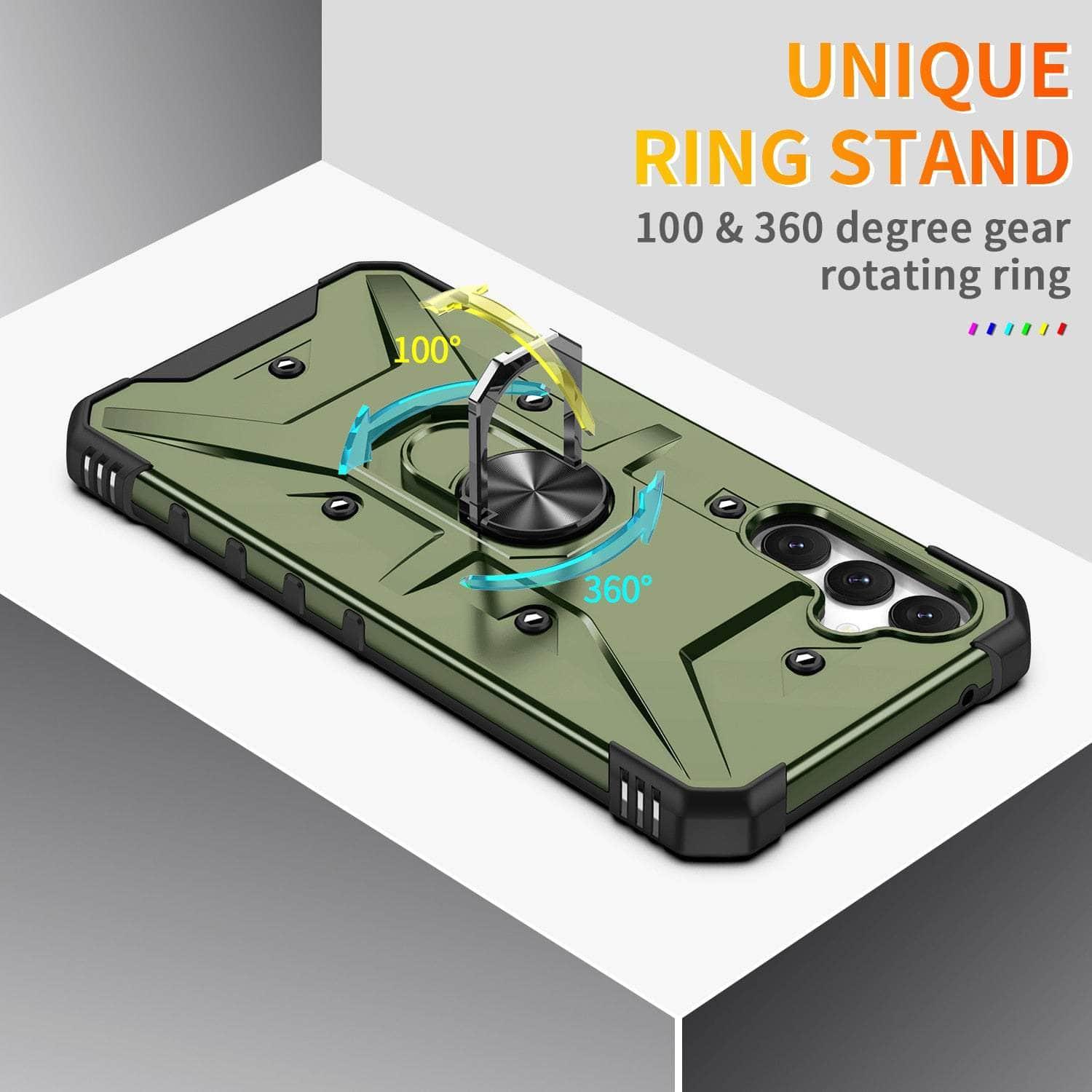 Anti-Slip Finger Ring Galaxy A14 Case