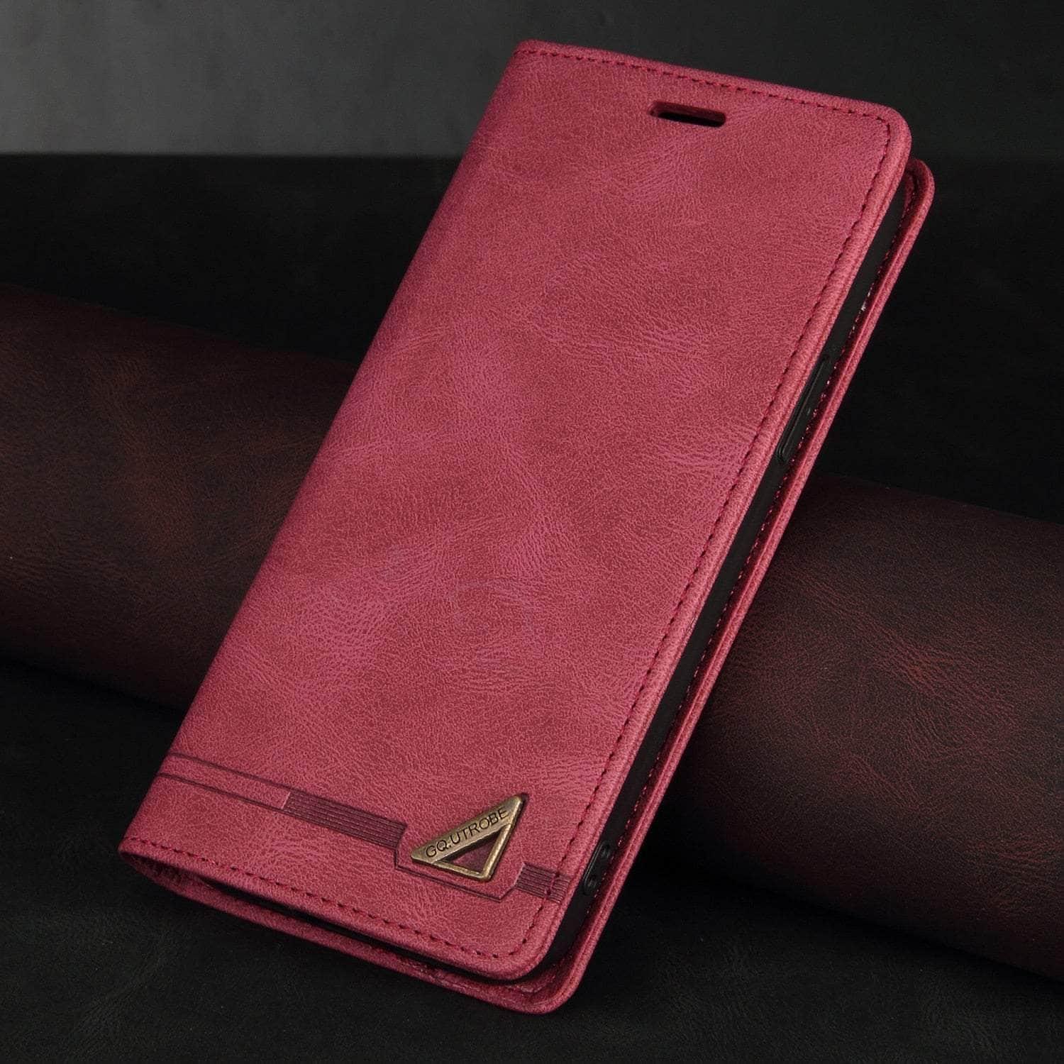 Anti-theft Galaxy A34 Leather Wallet