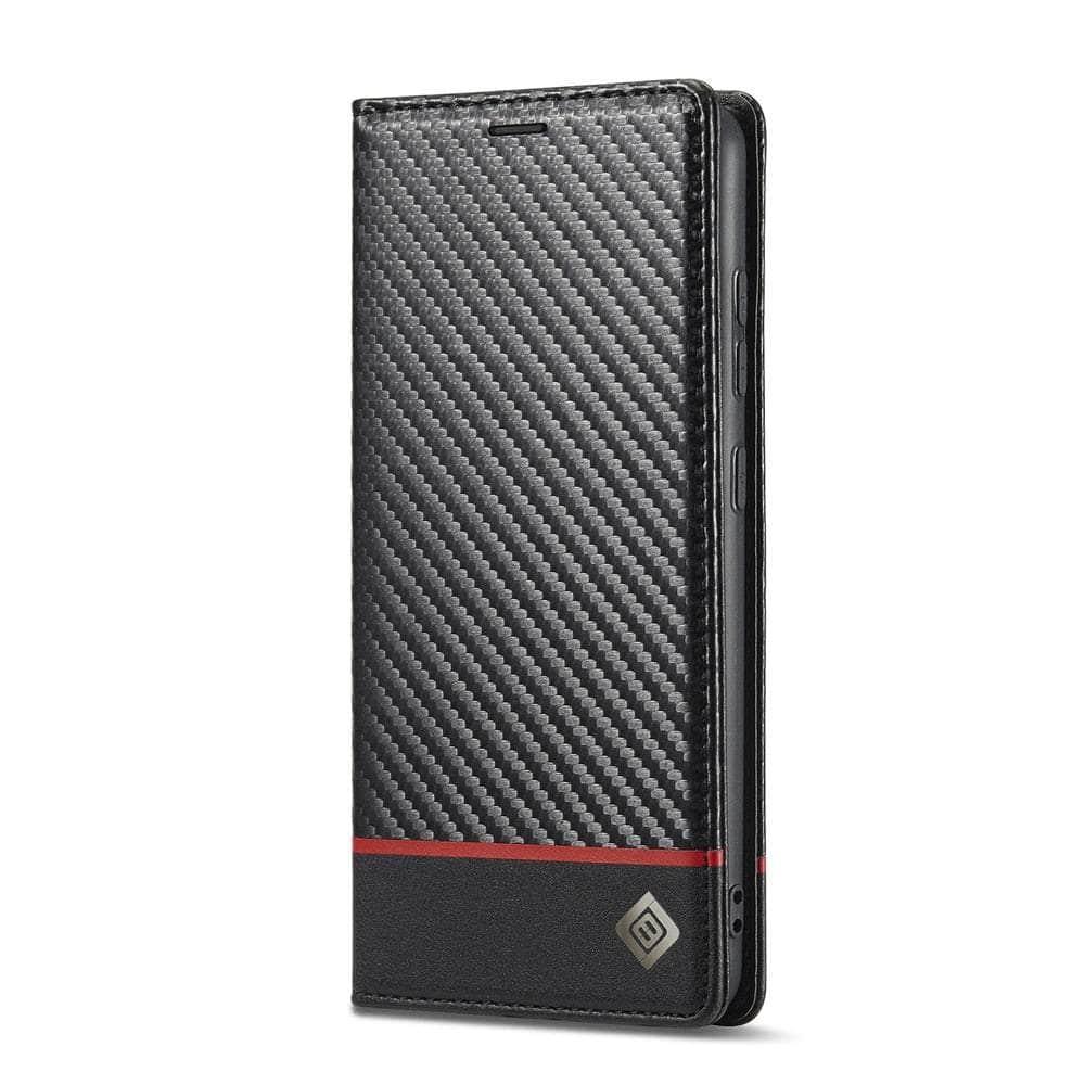 Carbon Fiber Vegan Leather Galaxy A14 Case