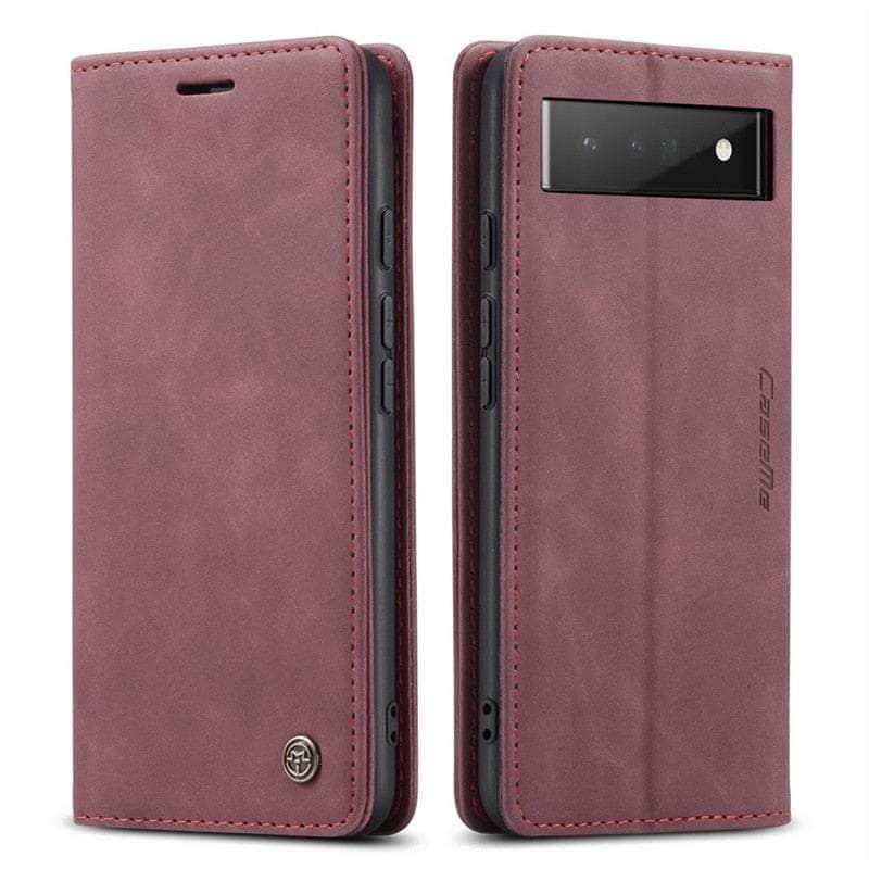 Casebuddy Red / Google Pixel 8 CaseMe Google Pixel 8 Magnetic Flip Case