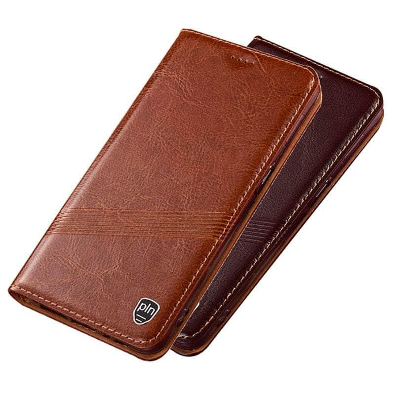 Casebuddy Crazy Horse Real Leather 15 Magnetic Cover