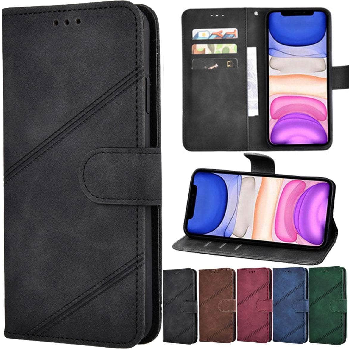 Casebuddy Flip Leather Wallet Galaxy A54 Case