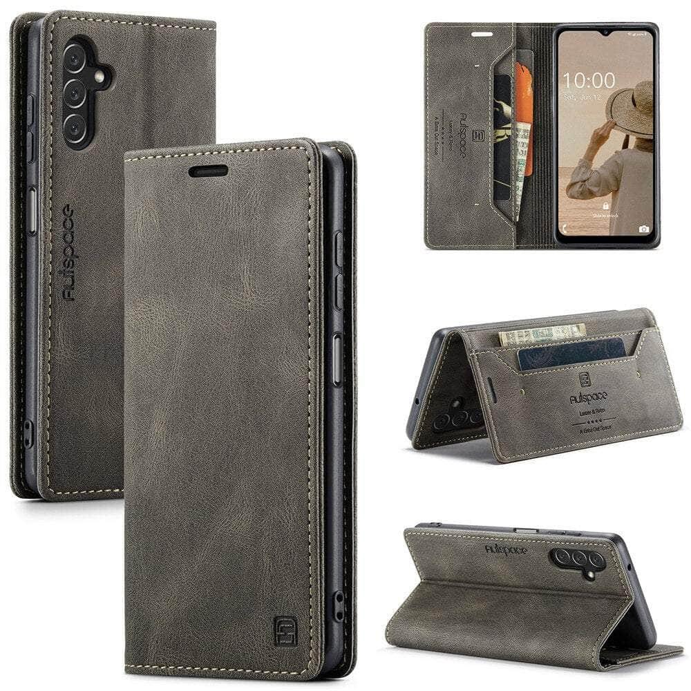 Casebuddy Galaxy A14 5G Flip Vegan Leather Cover