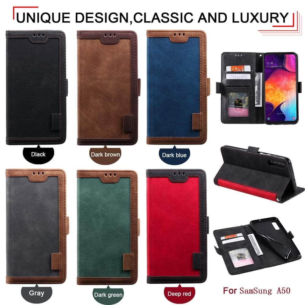 Casebuddy Galaxy A14 Leather Flip Wallet Case