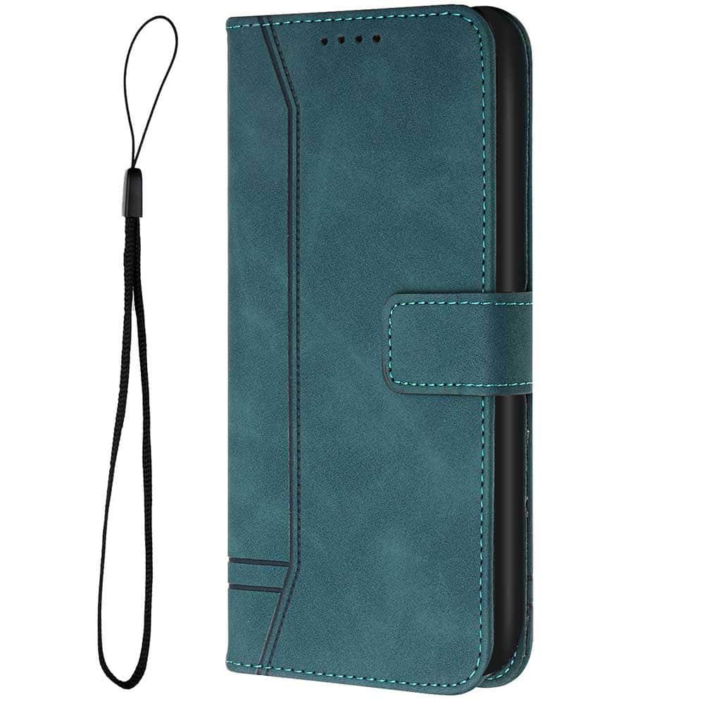 Casebuddy Green / Galaxy A14 5G Galaxy A14 Leather Wallet Case