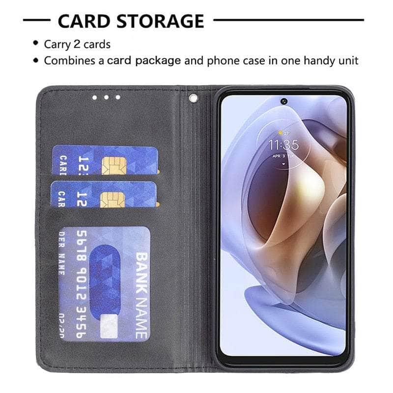 Casebuddy Galaxy A14 Magnetic Wallet Leather Flip Cover