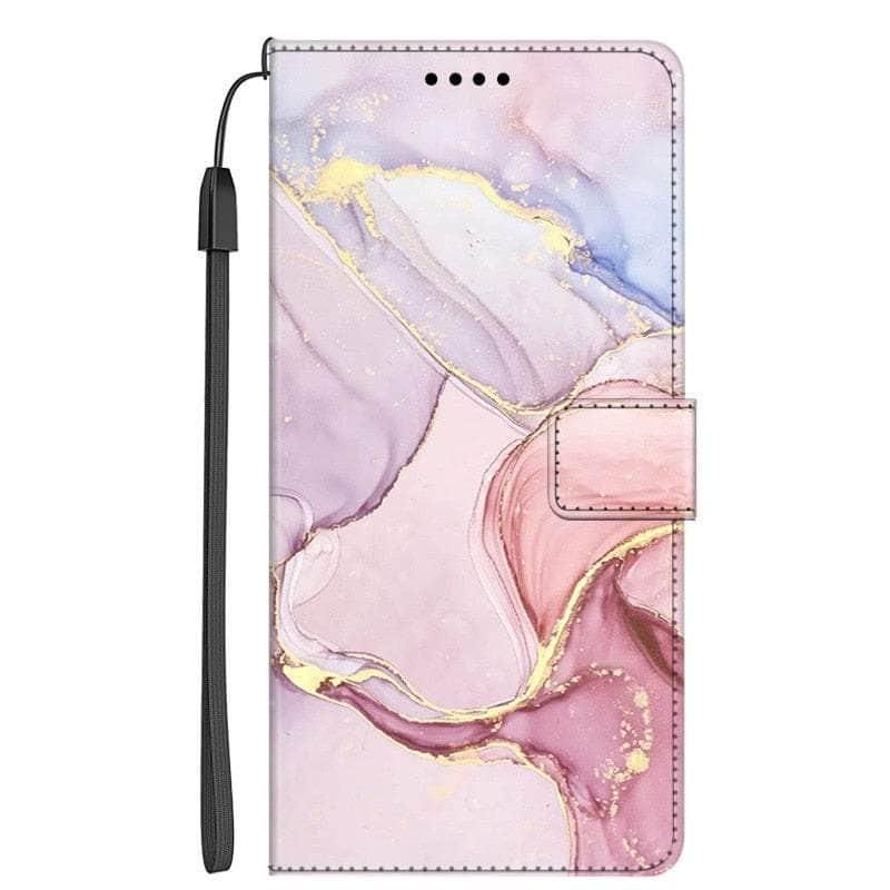 Casebuddy Galaxy A14 Marble Leather Case