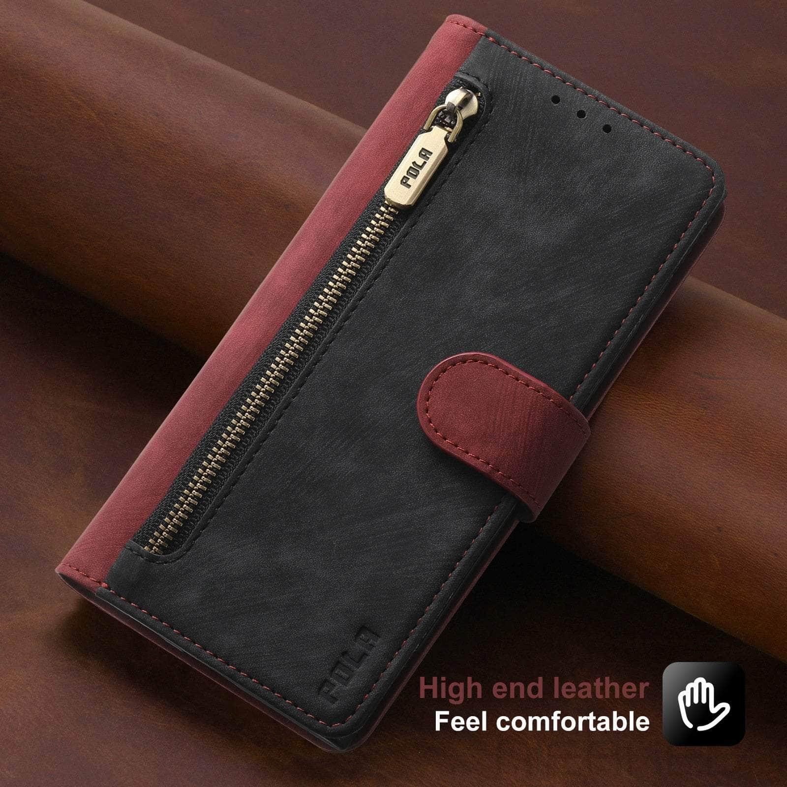 Casebuddy Galaxy A24 Anti-Theft Brush Leather Case